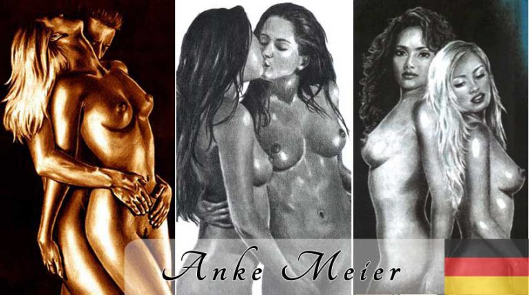 Anke Meier, Nude Paintings, Naked Drawings, Free Gallery
