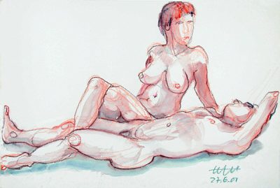 Hajo Horstmann Nude Drawings Hajo Horstmann, Nude Drawings, Nude Couple Paintings, Free Gallery