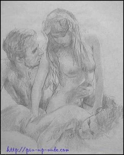Pin up Nude Drawings Pin up Nude, Art Drawings, Couple Nude Paintings, Free Gallery