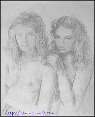 Pin up Nude Drawings Pin up Nude, Art Drawings, Couple Nude Paintings, Free Gallery