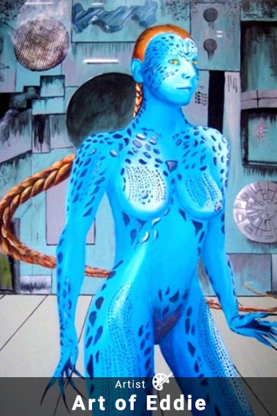 Art Of Eddie Artist, Fine Art Nude Drawings, Free Nude Photo, Gallery of Nudes