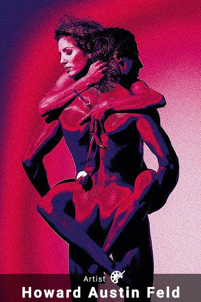Howard Austin Feld Artist, Couple Nude Drawing, Free Nude Photo, Gallery of Nudes