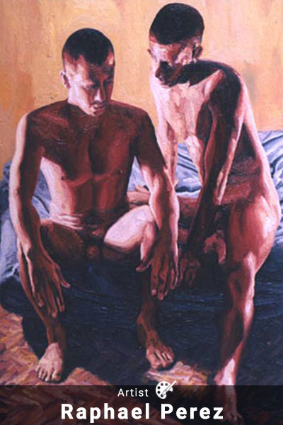 Raphael Perez Artist, Couple Nude Drawing, Free Nude Photo, Gallery of Nudes