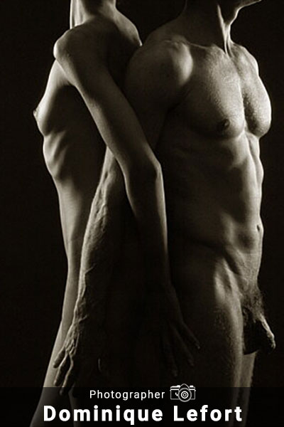 Dominique Lefort Photographer, 2 women posing nude, Free Nude Photo, Gallery of Nudes